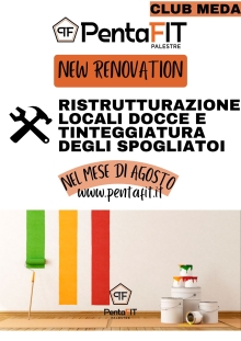 Nuovi Spogliatoi e docce Club Meda