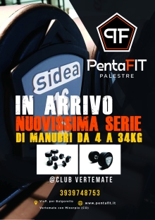 Club Vertemate Nuova serie di manubri